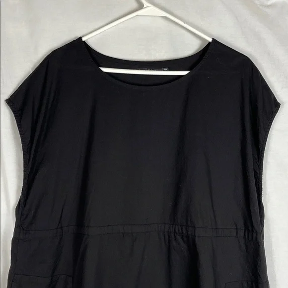 Black Gudrun Sjoden Organic Cotton Lightweight Dress - Picture 3 of 7